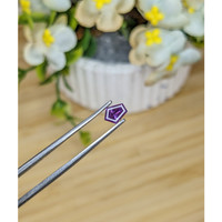 0.43 Ct. Pinkish Purple Sapphire from Ceylon (Sri Lanka) Life Style