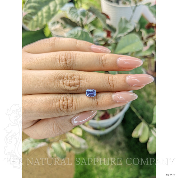 1.54 Ct. Violet Sapphire from Ceylon (Sri Lanka)