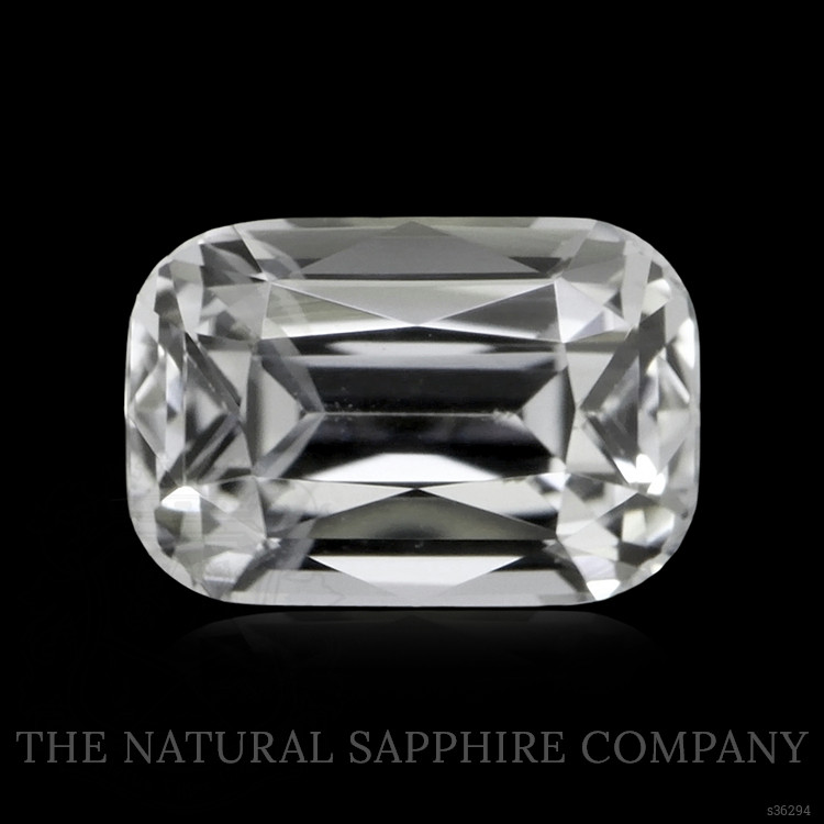 1.24 Ct. White Sapphire from Ceylon (Sri Lanka)