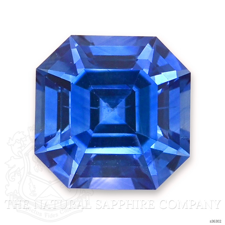 0.74 Ct. Blue Sapphire from Ceylon (Sri Lanka)