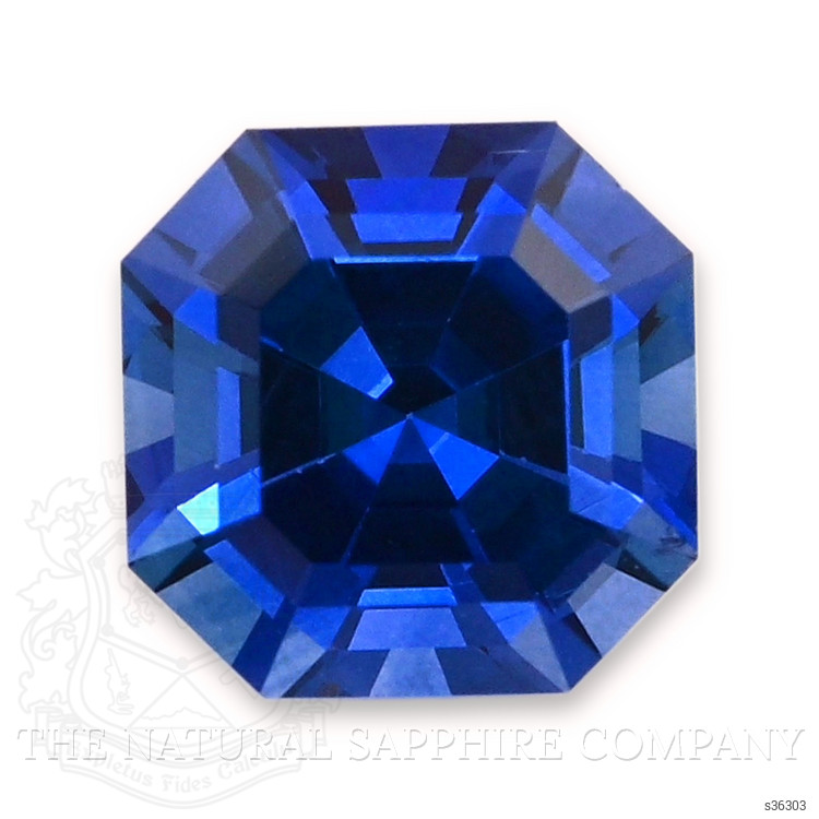 0.76 Ct. Blue Sapphire from Ceylon (Sri Lanka)