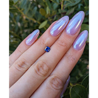 0.68 Ct. Blue Sapphire from Ceylon (Sri Lanka) Life Style