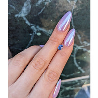 0.81 Ct. Blue Sapphire from Ceylon (Sri Lanka) Life Style