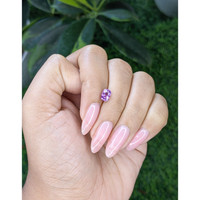 1.10 Ct. Purplish Pink Sapphire from Ceylon (Sri Lanka) Life Style