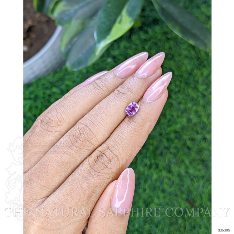 1.10 Ct. Purplish Pink Sapphire from Ceylon (Sri Lanka)