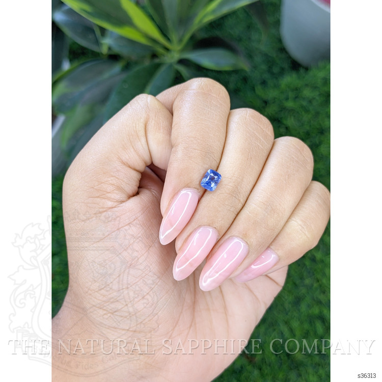 1.01 Ct. Blue Sapphire from Ceylon (Sri Lanka)