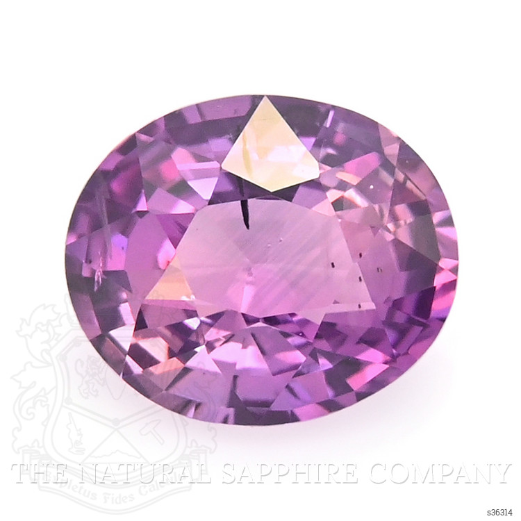 1.05 Ct. Purplish Pink Sapphire from Ceylon (Sri Lanka)