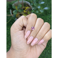 1.05 Ct. Purplish Pink Sapphire from Ceylon (Sri Lanka) Life Style