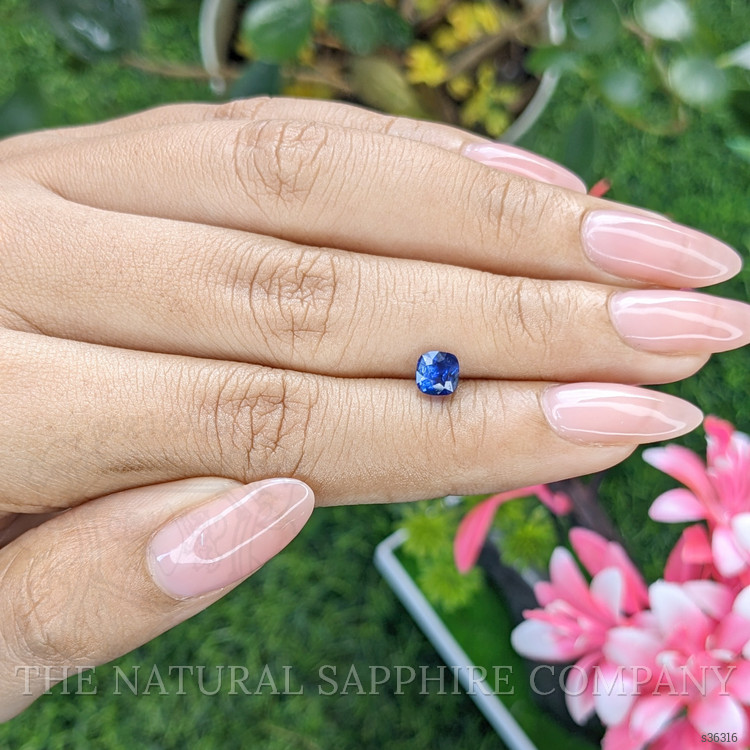 0.93 Ct. Blue Sapphire from Africa