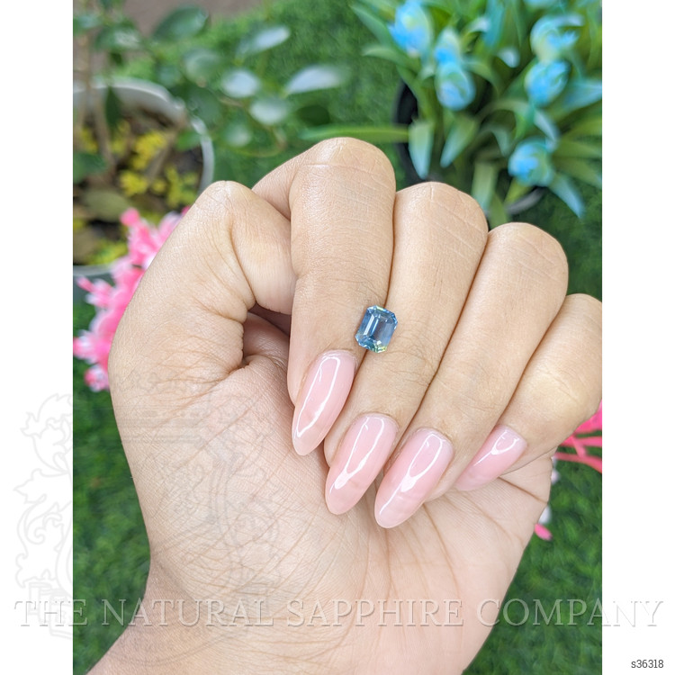 1.49 Ct. Bi Color Sapphire from Africa