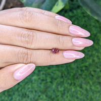 0.98 Ct. Pinkish Brown Sapphire from Africa Life Style