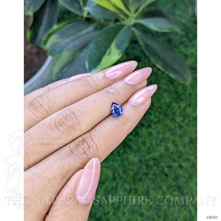 1.01 Ct. Blue Sapphire from Africa