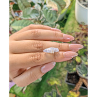 11.02 Ct. Grey Sapphire Crystal from Ceylon (Sri Lanka) Life Style