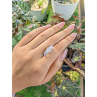 11.02 Ct. Grey Sapphire Crystal from Ceylon (Sri Lanka) Life Style