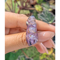 41.56 Ct. Purple Sapphire Crystal from Ceylon (Sri Lanka) Life Style