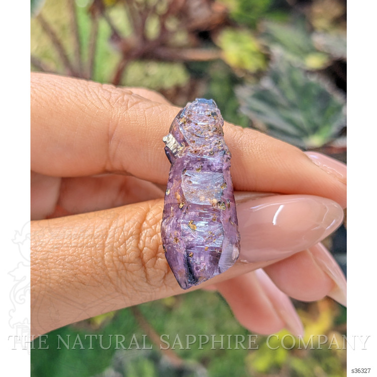 41.56 Ct. Purple Sapphire Crystal from Ceylon (Sri Lanka)