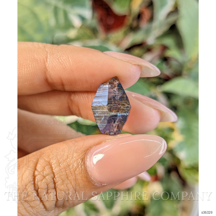 10.42 Ct. Blue Rough Sapphire Crystal from Ceylon (Sri Lanka)