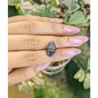 10.42 Ct. Blue Rough Sapphire Crystal from Ceylon (Sri Lanka) Life Style
