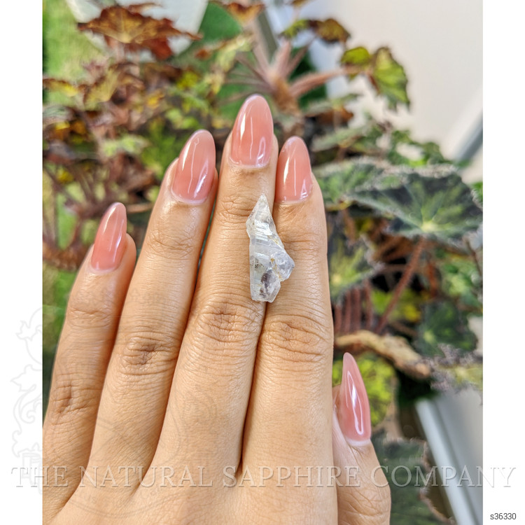 14.27 Ct. Grey Sapphire Crystal from Ceylon (Sri Lanka)