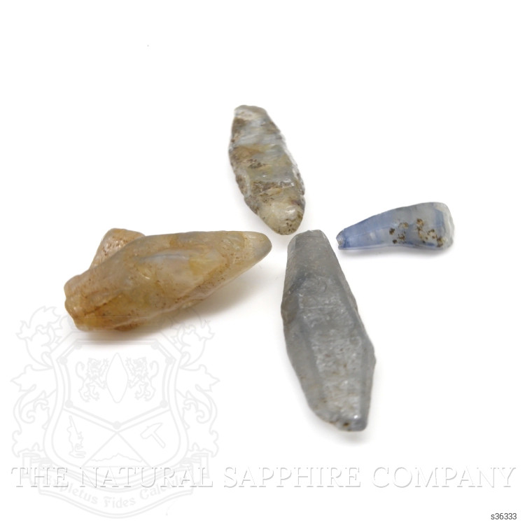 25.96 Ct. Multi Color Rough Sapphire Crystal from Ceylon (Sri Lanka)