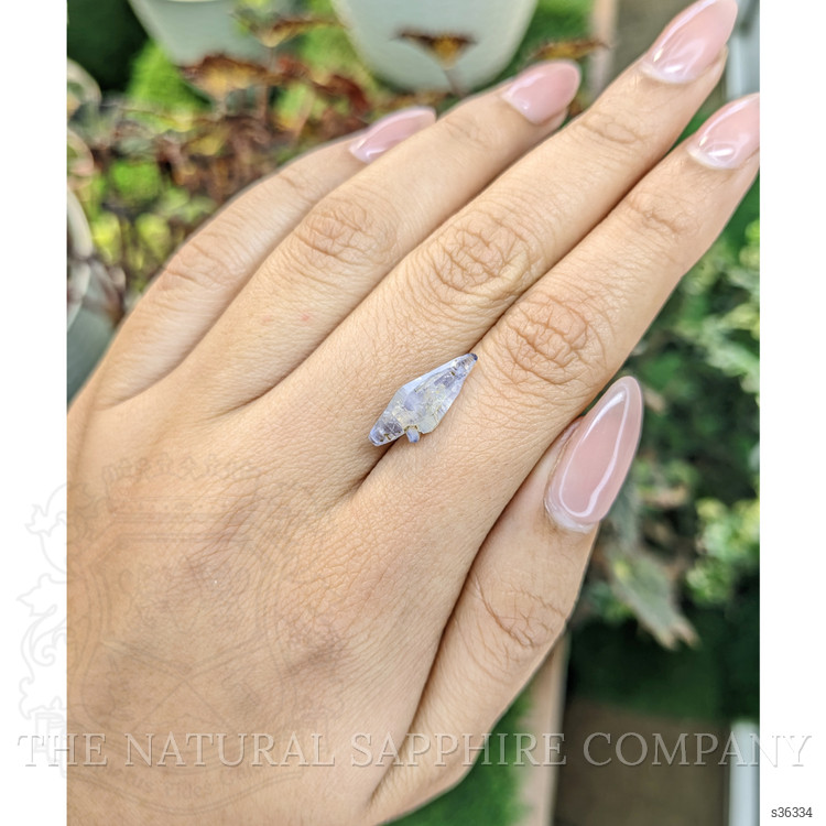 9.63 Ct. Blue Sapphire Crystal from Ceylon (Sri Lanka)