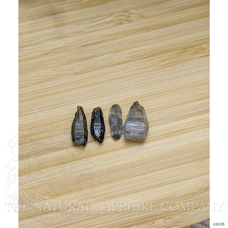 15.24 Ct. Multi Color Rough Sapphire Crystal from Ceylon (Sri Lanka)