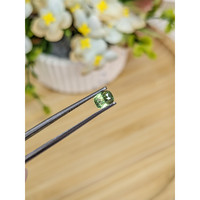 0.82 Ct. Yellowish Green Sapphire from Madagascar Life Style