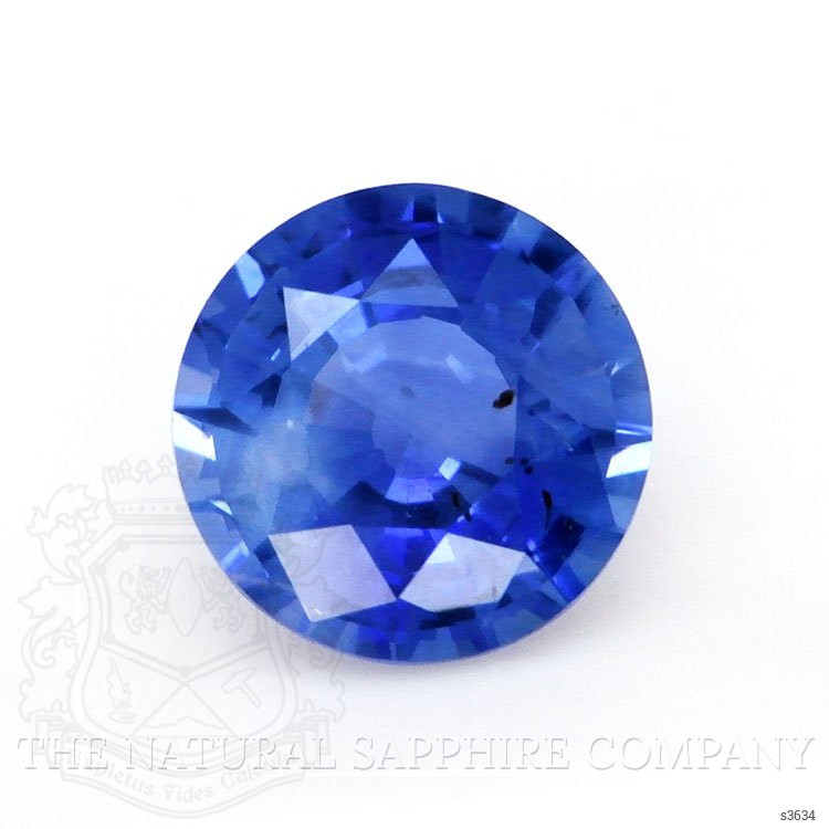 0.56 Ct. Blue Sapphire from Ceylon (Sri Lanka)