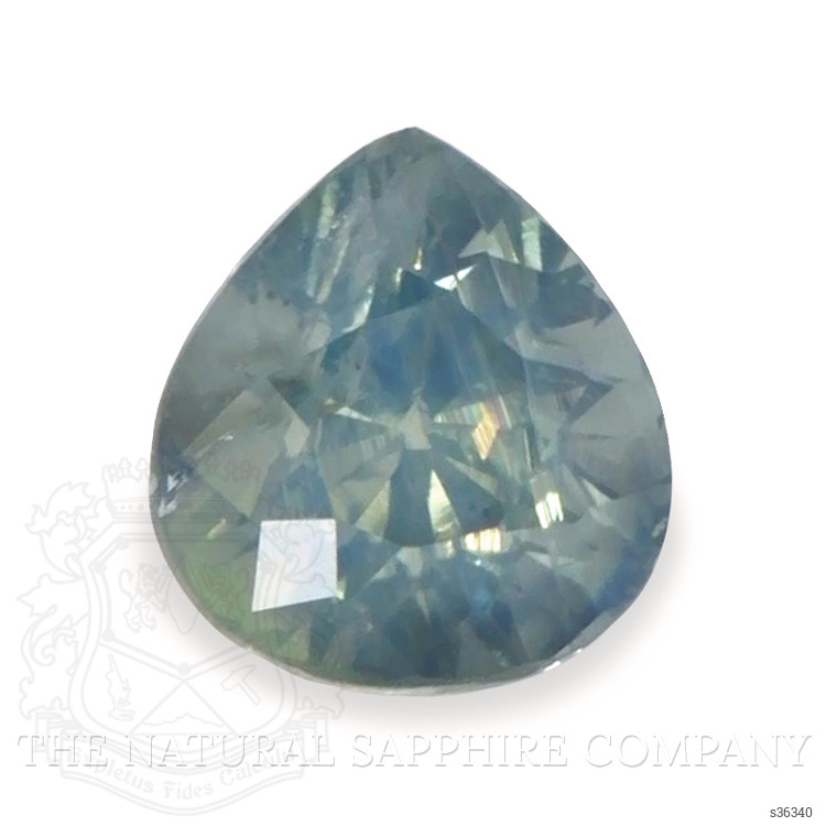 0.91 Ct. Bluish Green Sapphire from Madagascar