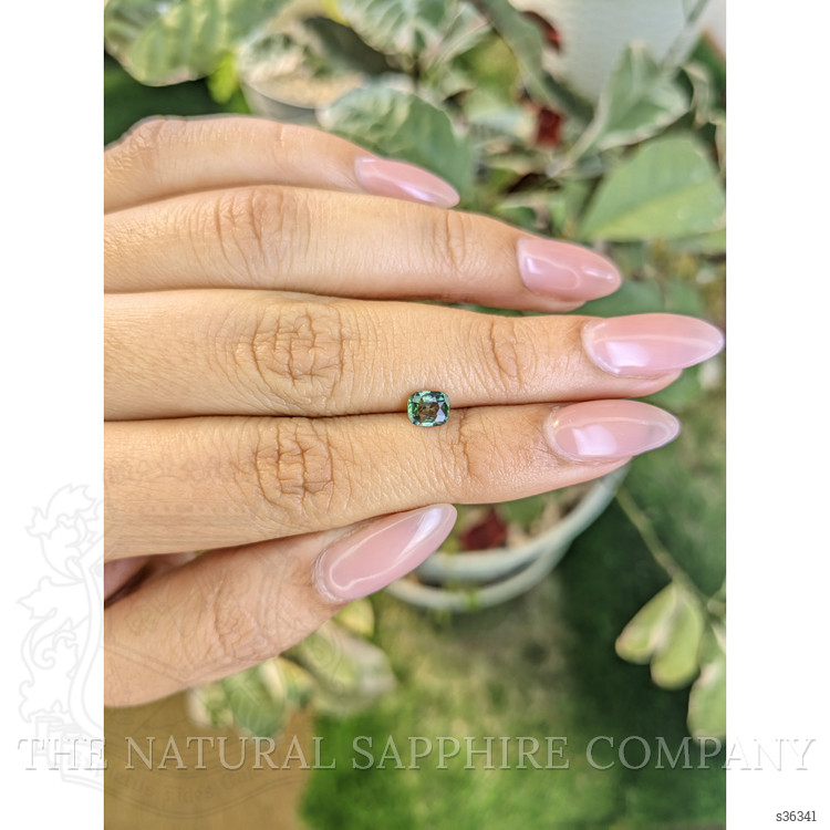 0.63 Ct. Green Sapphire from Madagascar