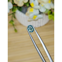 1.08 Ct. Bluish Green Sapphire from Madagascar Life Style