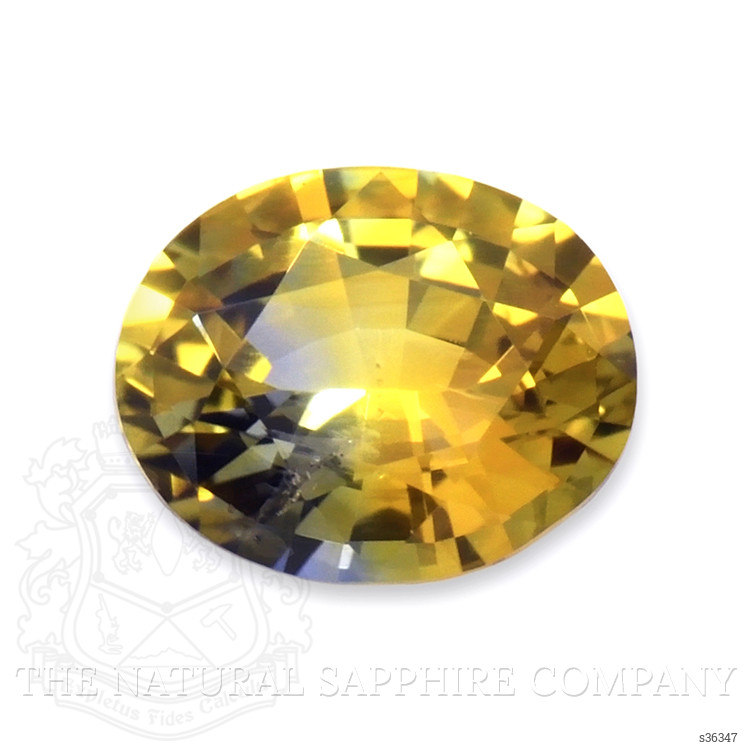 0.46 Ct. Bi Color Sapphire from Ceylon (Sri Lanka)