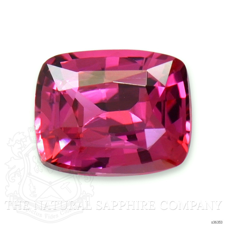 0.59 Ct. Reddish Pink Sapphire from Ceylon (Sri Lanka)