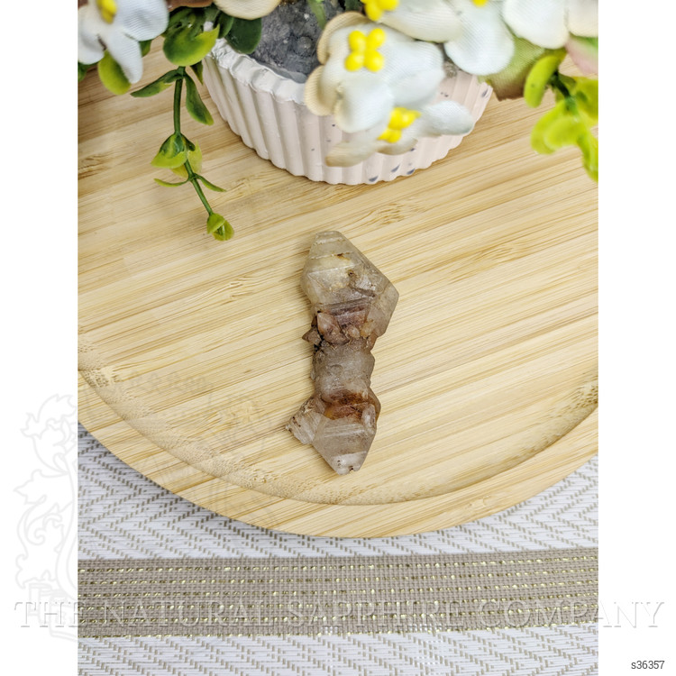 153.27 Ct. Bi Color Rough Sapphire Crystal from Ceylon (Sri Lanka)