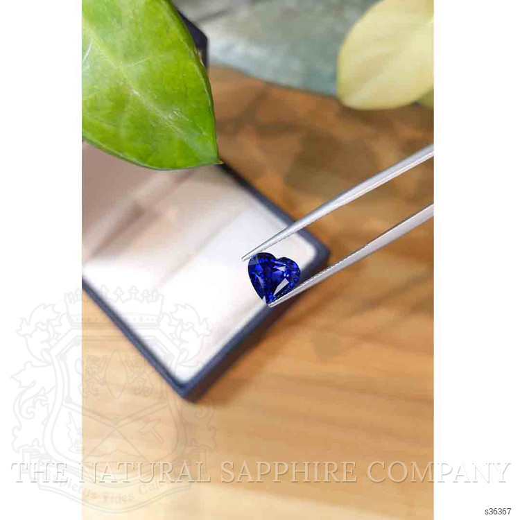3.64 Ct. Blue Sapphire from Ceylon (Sri Lanka)