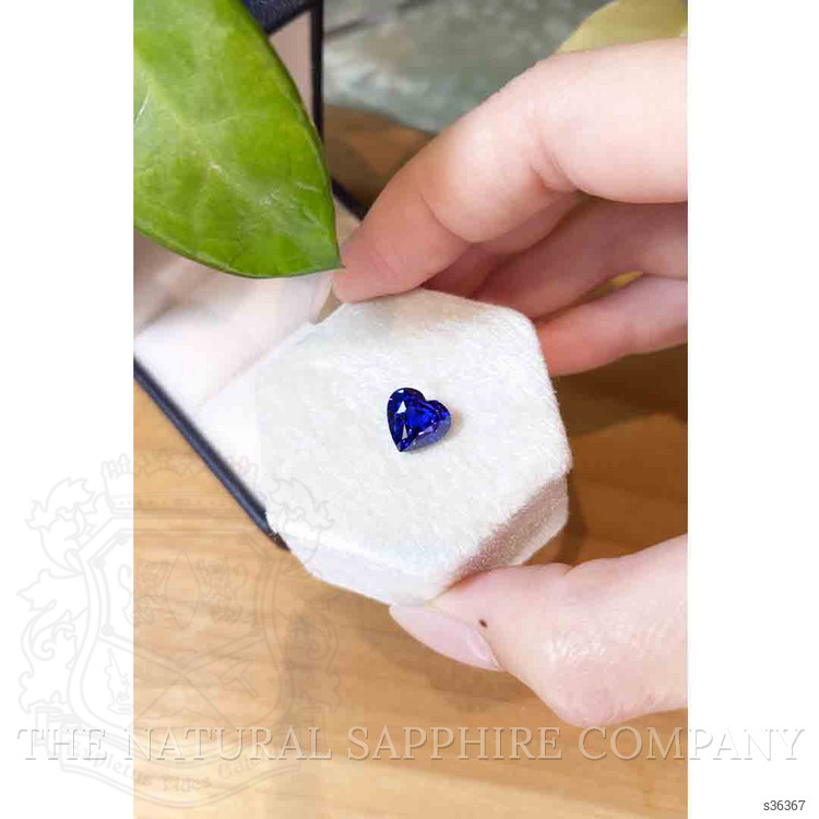 3.64 Ct. Blue Sapphire from Ceylon (Sri Lanka)