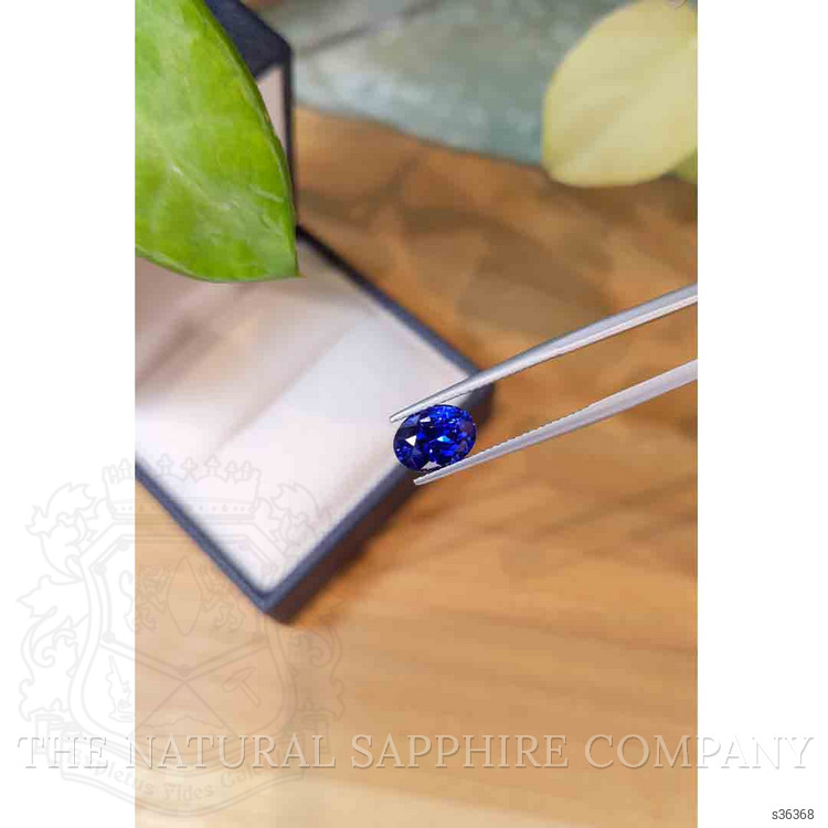 3.01 Ct. Blue Sapphire from Ceylon (Sri Lanka)