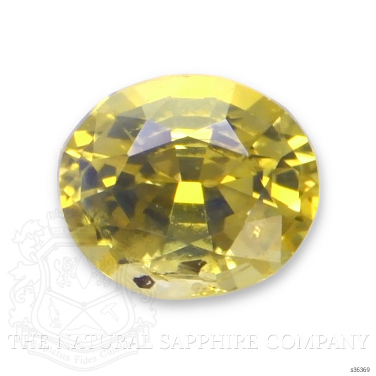 0.29 Ct. Yellow Sapphire from Ceylon (Sri Lanka)