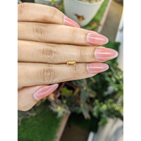 0.61 Ct. Yellowish Orange Sapphire from Ceylon (Sri Lanka) Life Style