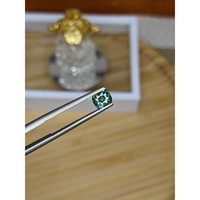 0.97 Ct. Bluish Green Sapphire from Madagascar Life Style