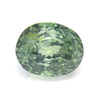 1.02 Ct. Green Sapphire from Madagascar Video