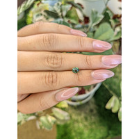 1.02 Ct. Green Sapphire from Madagascar Life Style