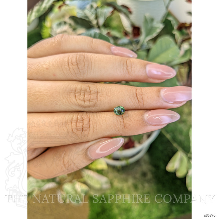1.02 Ct. Green Sapphire from Madagascar