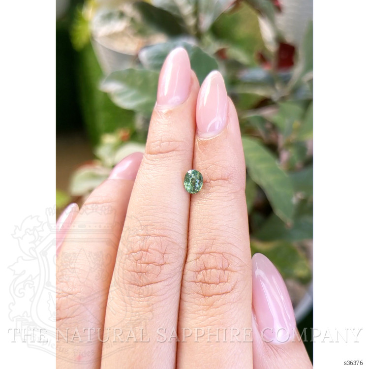 1.02 Ct. Green Sapphire from Madagascar