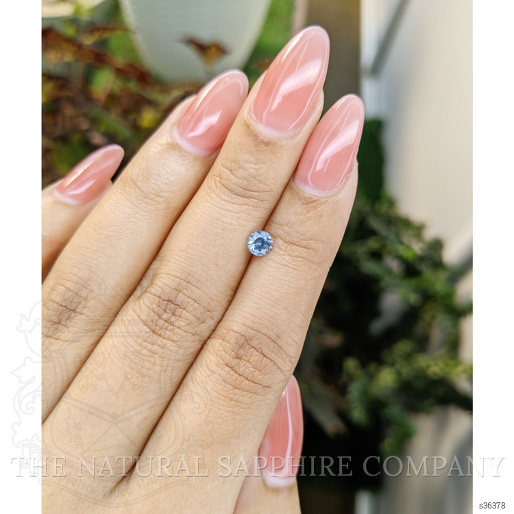 0.56 Ct. Blue Sapphire from Ceylon (Sri Lanka)