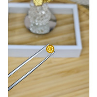 0.76 Ct. Yellow Sapphire from Ceylon (Sri Lanka) Life Style