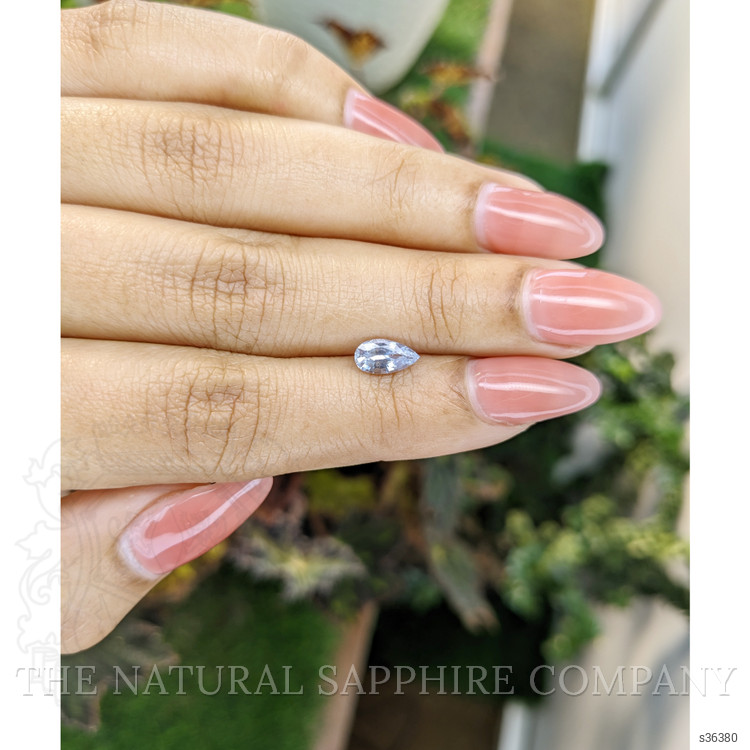 0.89 Ct. Blue Sapphire from Ceylon (Sri Lanka)