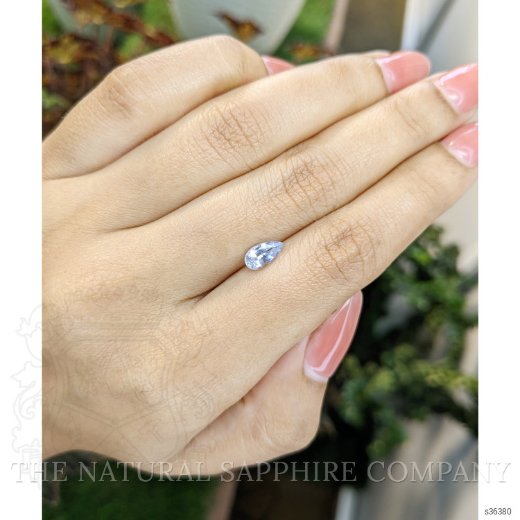 0.89 Ct. Blue Sapphire from Ceylon (Sri Lanka)