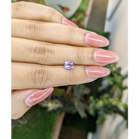 1.08 Ct. Pinkish Purple Sapphire from Ceylon (Sri Lanka) Life Style