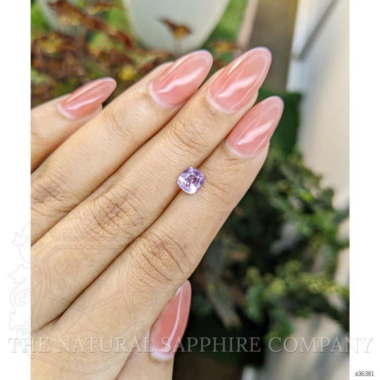 1.08 Ct. Pinkish Purple Sapphire from Ceylon (Sri Lanka)